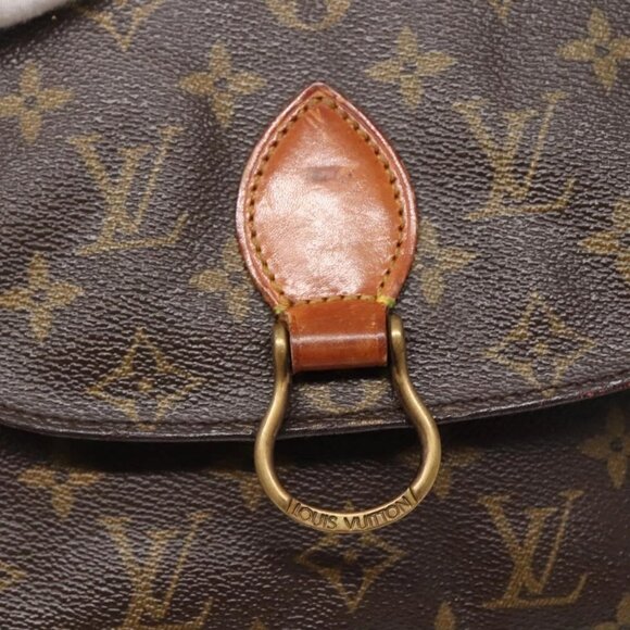 LOUIS VUITTON Monogram Saint Cloud MM Shoulder Bag M51243 LV Auth BA5062 - Picture 11 of 16